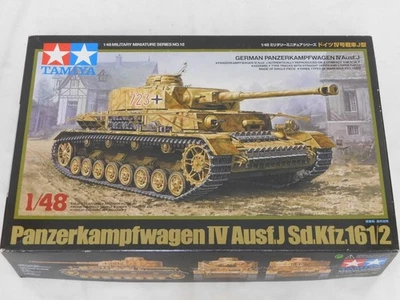 1/48 Tamiya WWII German Panzerkampfwagen IV Ausf J Tank Plastic Model Kit No18 - Image 1 of 2