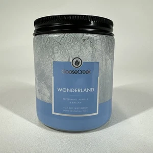WONDERLAND Goose Creek 1 wick Candle Soy Wax Blend+ Essential Oil 7 oz - Picture 1 of 3