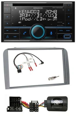 Kenwood CD 2DIN DAB USB Lenkrad Bluetooth Autoradio für Alfa Romeo 147 GT 04-10 - Bild 1 von 4