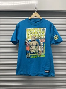 John Cena WWE Never Give Up Hustle Loyalty Respect T-Shirt Large Y2K Wrestling - Bild 1 von 7