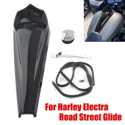 Топливная консоль приборной панели + крышка бензобака подходит для Harley Road Street Glide FLHX 2008+ - Изображение 1 из 4