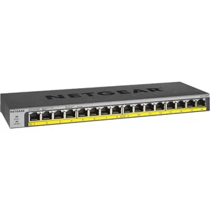 NETGEAR GS116PP 16-Port Gigabit PoE+ 183W Unmanaged Network Switch/ Open Box - Picture 1 of 7