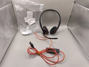 Plantronics Blackwire C3220 Stereo Headset 209745-201 USB-A connect PC / Mac - Afbeelding 1 van 5