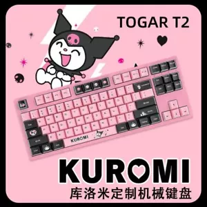 Kuromi Tastiera da Gioco Meccanica Bluetooth Wireless 104 Tasti Rgb Esport - Foto 1 di 13