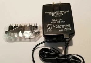 NEW ICC ICC-2-750 Power Supply AC Adapter 7.5VDC 6W with 6 Tips -The Eliminator - Picture 1 of 3