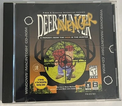 Deer Avenger A Parody The Deer Is The Hunter Video Game (PC, WINDOWS 95)  - Image 1 of 3