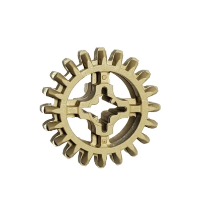 Lego 32269 18575 Technic Gear 20 Tooth Double Bevel Tan - Image 1 of 2