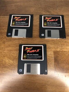 Vintage Street Fighter 2 II PC IBM 3.5" Floppy Disk Capcom Tested - Picture 1 of 7