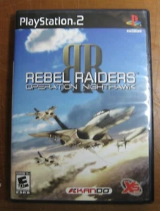 REBEL RAIDERS OPERATION NIGHTHAWK (Sony PlayStation 2, 2006) Usato GARANTITO PS2 - Foto 1 di 3