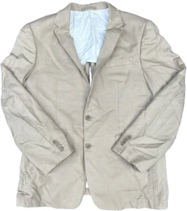 Sportscraft Women's Beige Long Sleeve Blazer Jacket Button Up Coat Size 104 - Picture 1 of 10