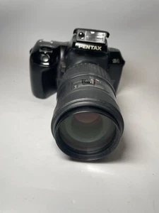 Pentax Z-1P Black SLR 35mm Film Camera + Smc Pentax - Fa 80/320mm Works - Picture 1 of 13