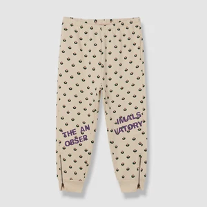 $132 The Animals Observatory Girl's Beige Floral Print Panther Pants Size 6 - Picture 1 of 4