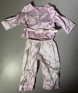 Vintage American Girl Ruthie Pink Satin Pajamas - EUC!!