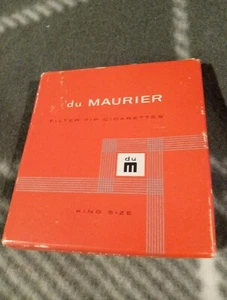 Confezione scatola sigarette ""Du Maurier"" originale da collezione - Foto 1 di 4