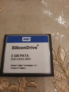 Western Digital WD SSD-C02gl-3625 SiliconDrive 2GB  - Bild 1 von 1
