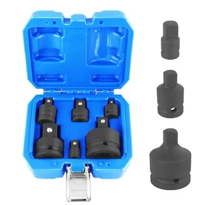 6x TECPO KRAFT ADAPTER REDUZIERUNG VERGRÖßERUNG KNARRE SCHLAGSCHRAUBER NÜSSE - Bild 1 von 6
