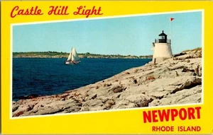 Postkarte Newport Rhode Island RI Castle Hill Leuchtturm - Bild 1 von 2