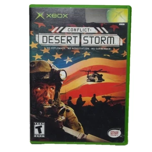 Conflict Desert Storm (Microsoft Original Xbox) Complete CIB Tested - Picture 1 of 3