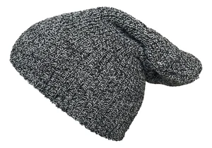 Soft Lightweight Long Slouch Baggy Winter Beanie Ski Cap Hat - Made In USA - Picture 1 of 31