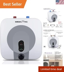 Compact 2.5 Gallon Instant Electric Water Heater - 1500W Under Sink Solution - Picture 1 of 8