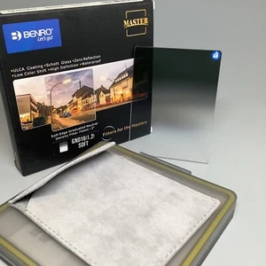 Benro Master 75x100mm 4-Stop (GND16 1.2) weicher abgestufter Neutraldichtefilter - Bild 1 von 5