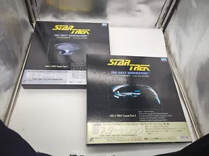 Star Trek The Next Generation Season 1 Complete Vol 1-2 Laserdisc PILF-2005~6 - Picture 1 of 6