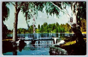 Idlewild Lake, Idlewild Park, Reno, Nevada, Vintage 1964 Chrome Postcard - Picture 1 of 2