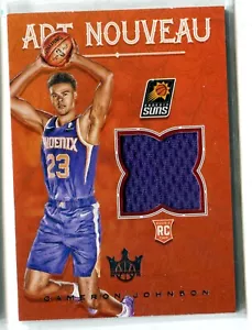 Camiseta Art Nouveau 2019-20 Court Kings Cameron Johnson reliquia radiocontrol 49/179 soles - Imagen 1 de 1