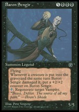 Baron Sengir  X (1)  Homelands EX/NM, English MTG-4RCards