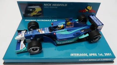 Sauber C20 Interlagos FIRST PODIUM Nick Heidfeld 1:43 Minichamps Limited Edition - Bild 1 von 4