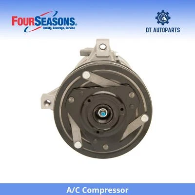 Compresor de aire acondicionado V8 6,2 L Suburban 1987-1991 GMC V2500 4 estaciones 1988 1989 1990 Foto 1 de 4