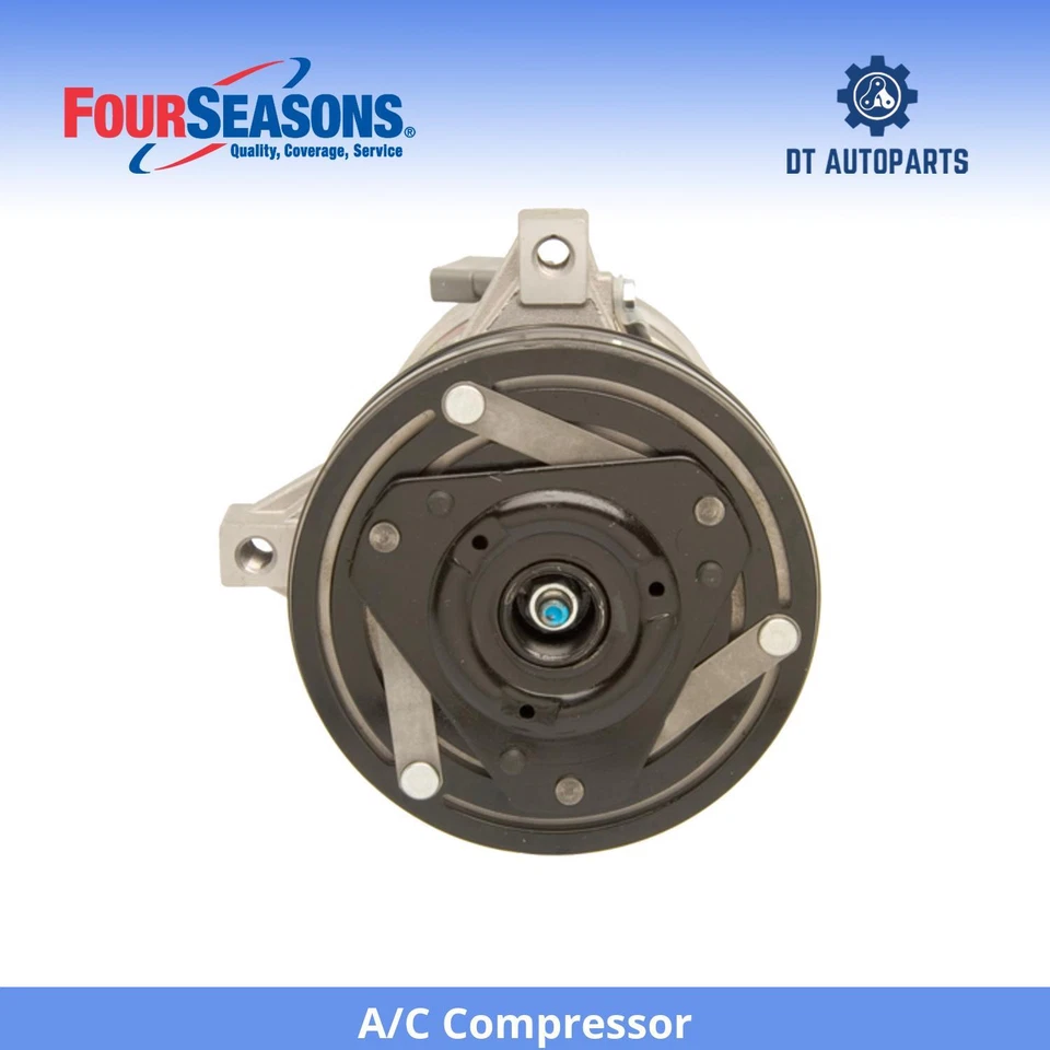 Compressor A/C 4 estações 1988 1989 1990 para 1987-1991 GMC V2500 Suburban 6.2L V8 - Imagem 1 de 4