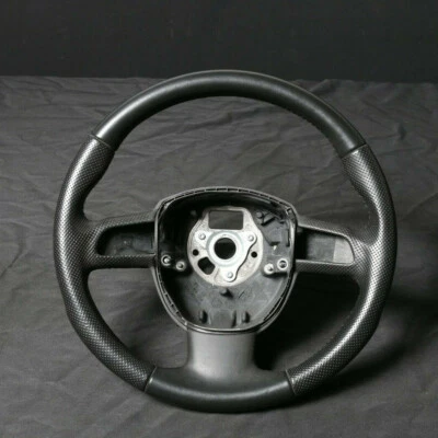 8P0419091DQ Volant En Cuir Pour Multifonction TNA Noir Audi A3 8P - Photo 1/4