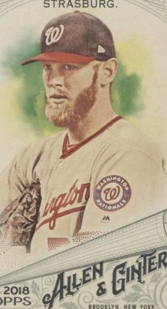 2018 Topps Allen & Ginter - Stephen Strasburg #93