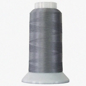 StitchMaster 2-Ply Polyester Quilting Thread - 3,000 Yards of Gray #622 - Picture 1 of 3