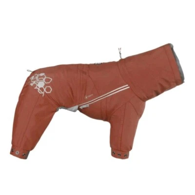 Hurtta Mudventure Tuta ECO Cappotto per Cani Giacca Impermeabile Abbigliamento Cannella 65M - Immagine 1 di 4