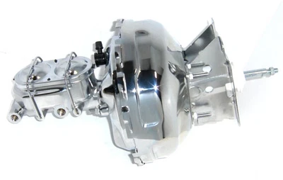 Chevy Big Block 1973-1993 cromado 9” potencia freno elevador y cilindro maestro Foto 1 de 4