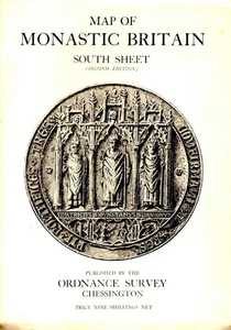 Map of Monastic Britain south sheet | Collection | Bon état - Foto 1 di 1
