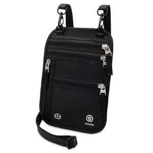 Neck Wallet – Travel Pouch and RFID Blocking Passport Holder for Women and Me... - Picture 1 of 6