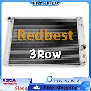 Radiador de aluminio DPI1052 para Chevy Corvette 1991-1996 92 93 94 95 5,7 L V8 3 filas - Imagen 1 de 9