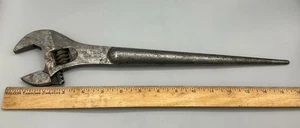 Vtg Proto Click Stop J712SC Adjustable Spud Wrench 1-1/2" Made in USA 16" - Picture 1 of 7