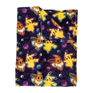 🔥Pokemon 40 x 50 Zoll Silk Touch Überwurf Decke Neu mit Etikett🔥 - Bild 1 von 5