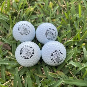 WHITE CLAW HARD SELTZER LOGO GOLF BALL - PRO V1 BALL - Picture 1 of 4