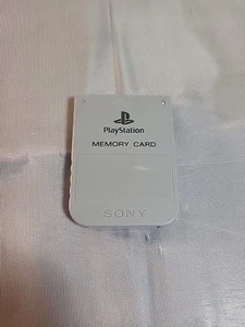 PlayStation 1 Memory Card - Picture 1 of 2
