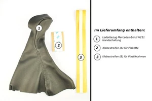 Mercedes Classe E W211 Handschaltung. Copertura Pelle per Pomello N303 - Picture 1 of 1