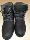 MENS WHITIN BOOTS INSULATED all weather NEW BLACK size 44 USA size 11 NICE @@