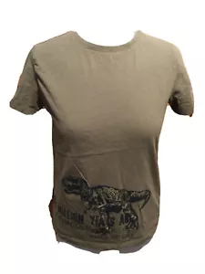 Kurzarm-T-Shirt Jungen F&F khaki Dinosaurier Alter 13-14 Jahre T4262 - Bild 1 von 5