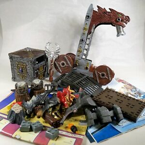 Mega Bloks Dragons Krystal Wars Parts Lot: Crystals, Dragon Pieces, Siege Weapon