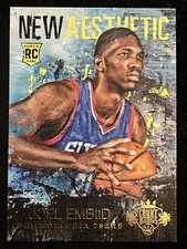 Joel Embiid ROOKIE CARD ~ 2014-15 Court Kings New Aesthetic #23 ~ 76ers MVP RC