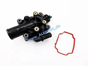 GEHÄUSETHERMOSTAT MIT DICHTUNG für PEUGEOT 1007 206 207 307 308 PARTNER 1.4 1.6  - Bild 1 von 3